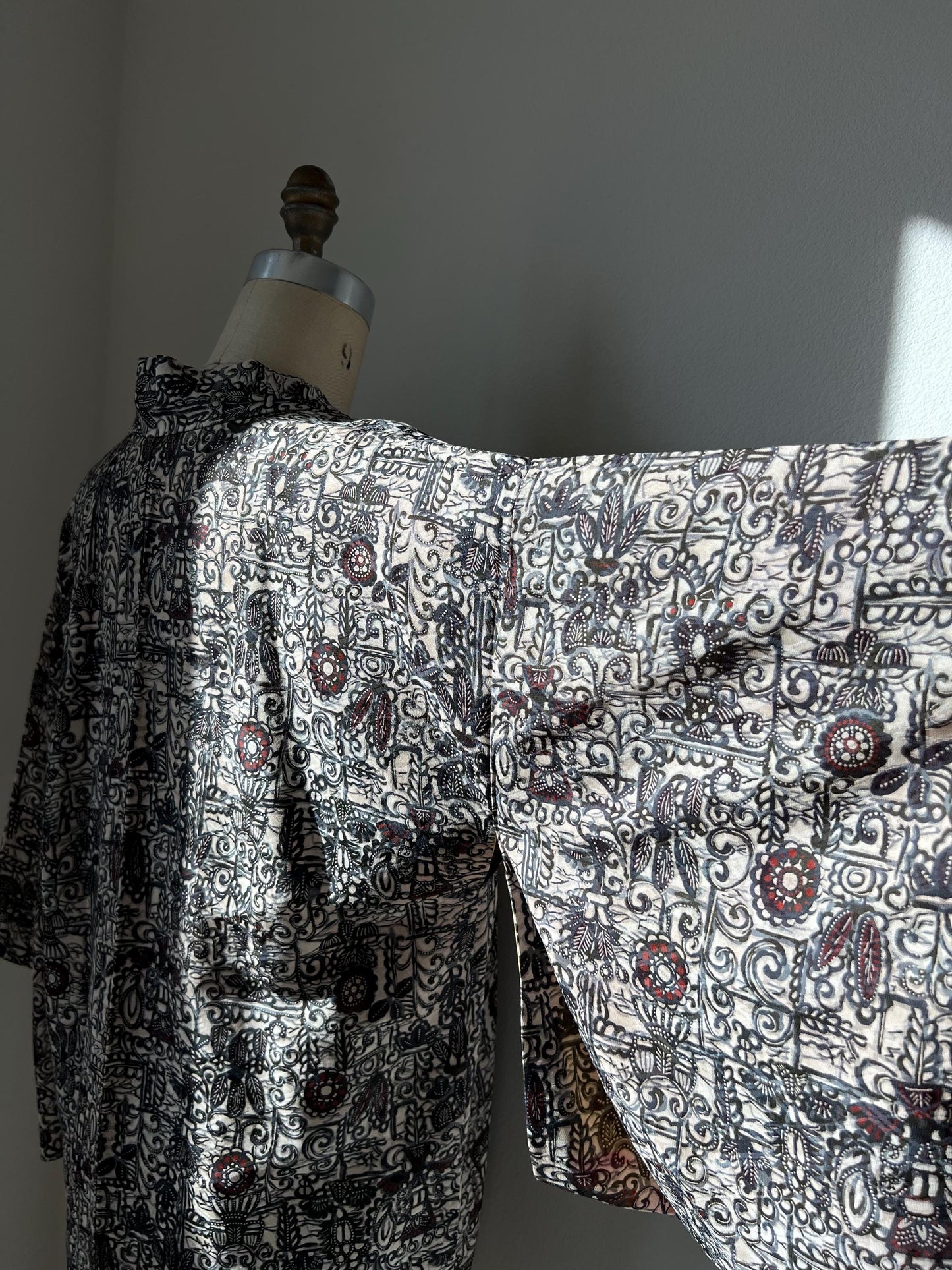 Antique Multicolor Silk Haori