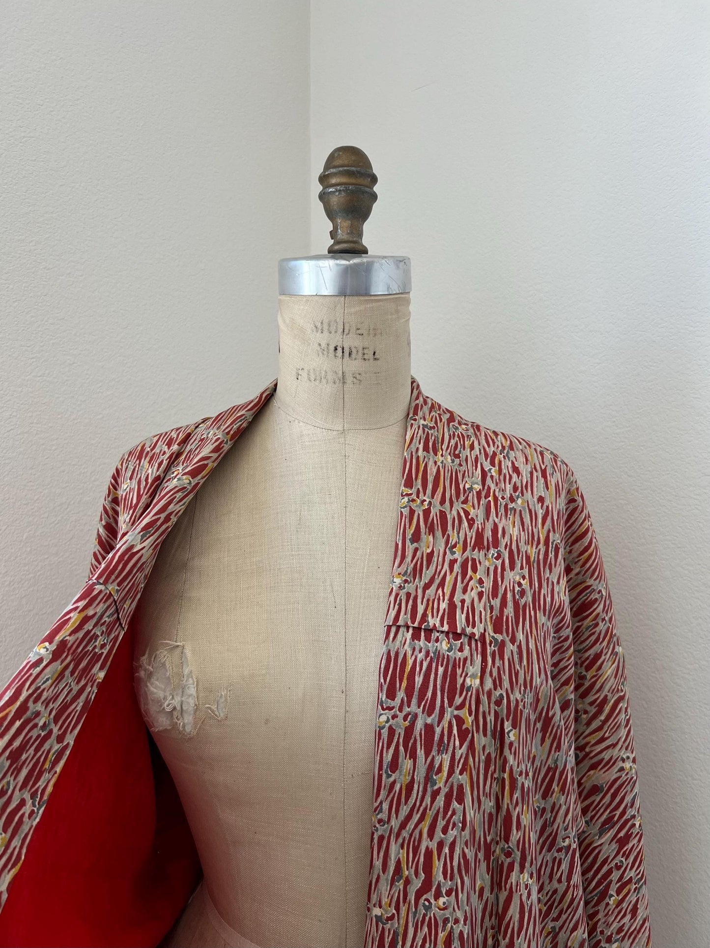 Antique Gara Silk Kimono