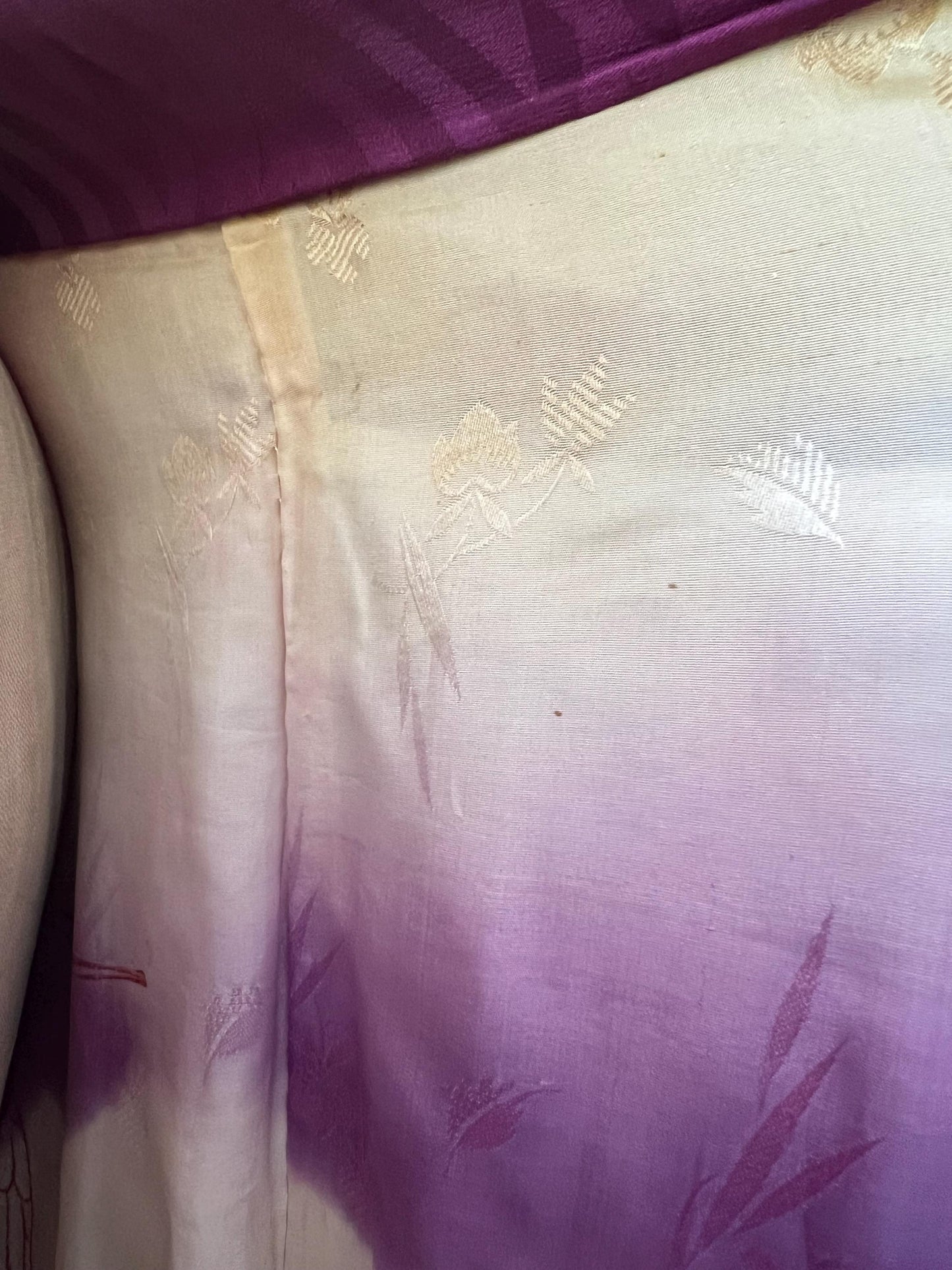 Antique Purple Silk Haori