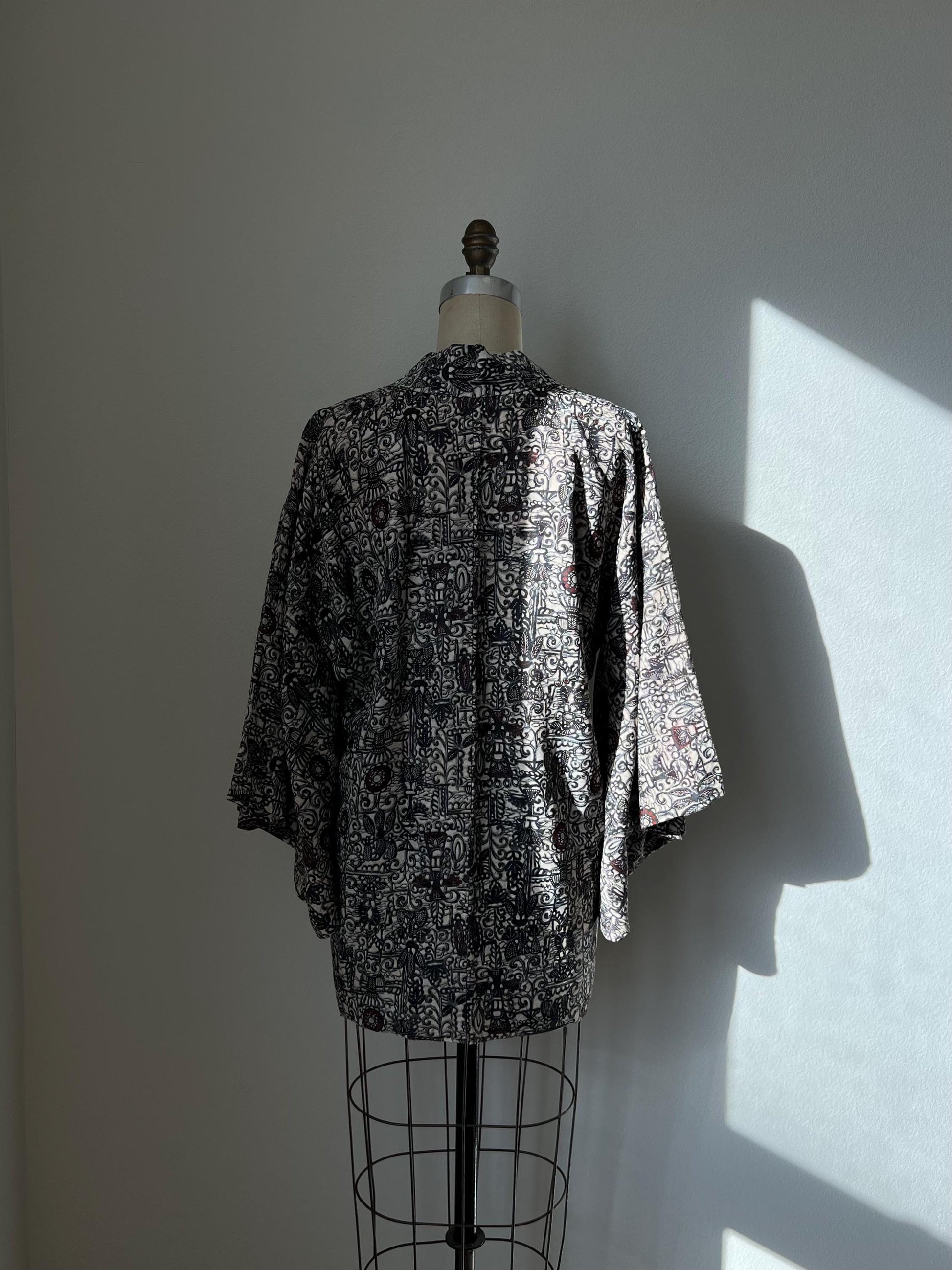 Antique Multicolor Silk Haori