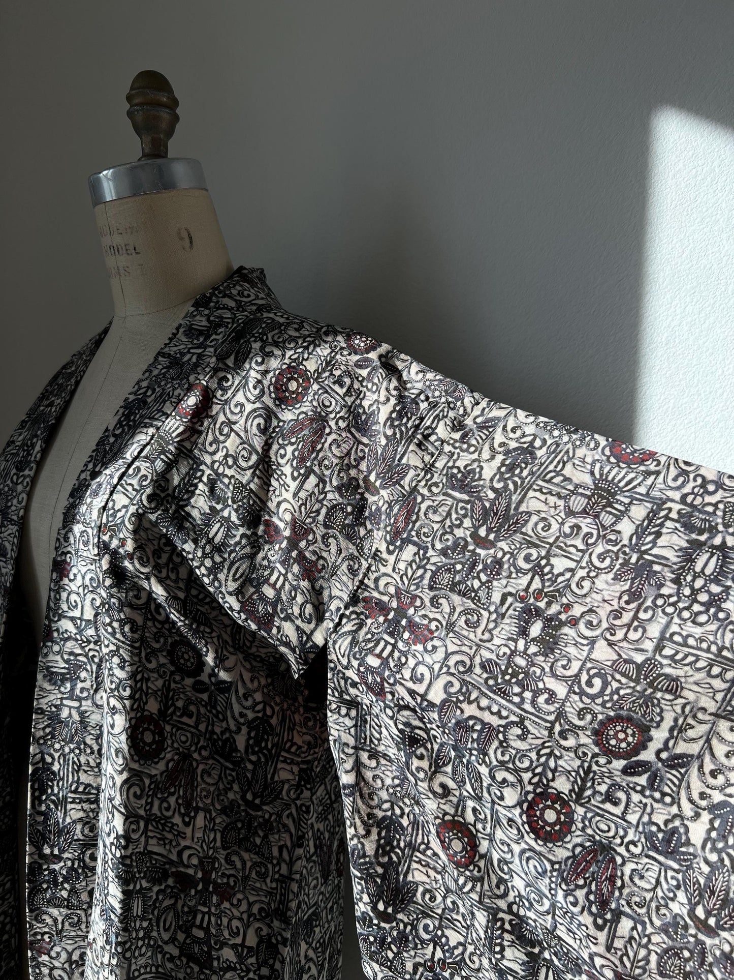 Antique Multicolor Silk Haori