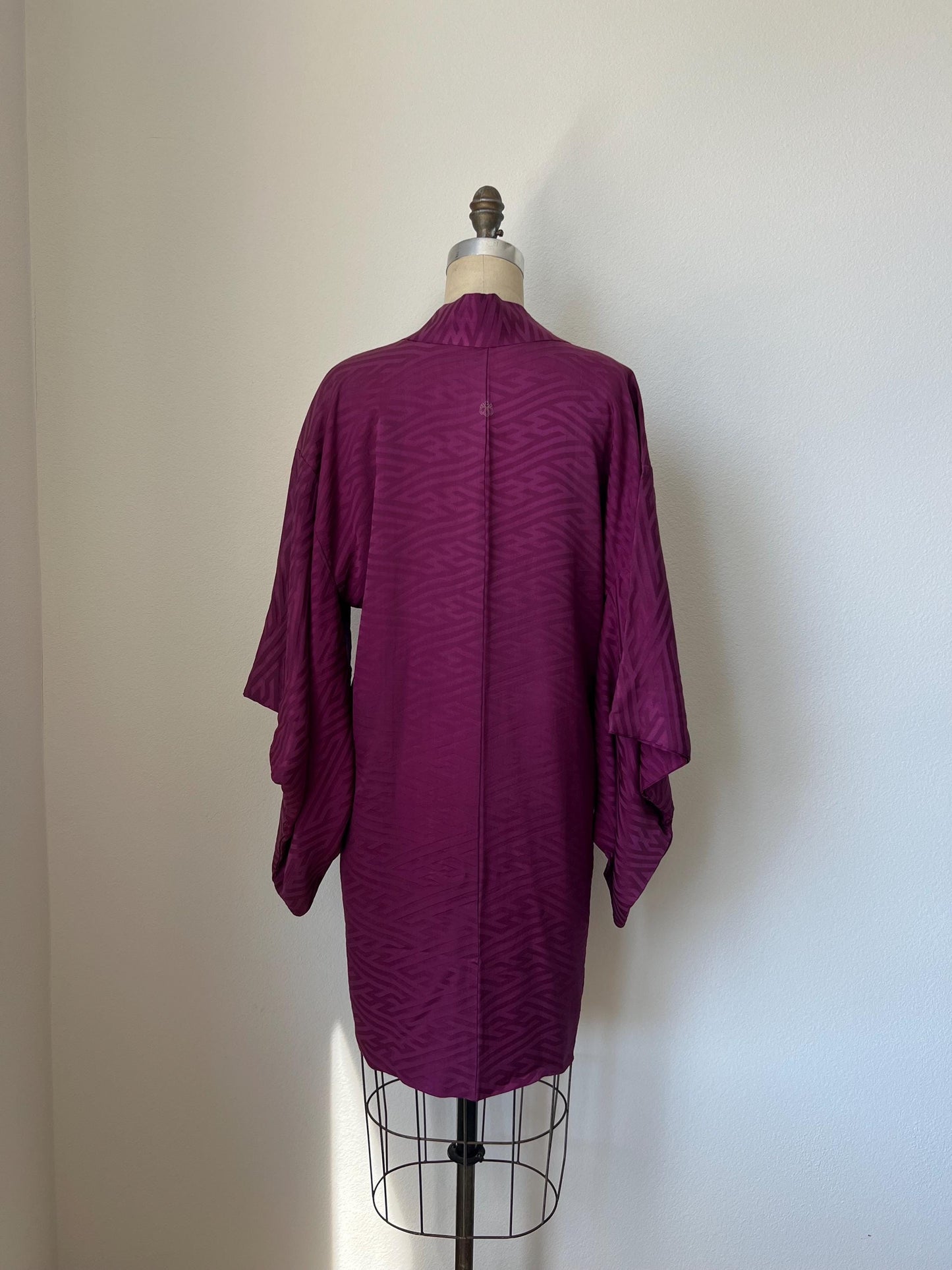 Antique Purple Silk Haori