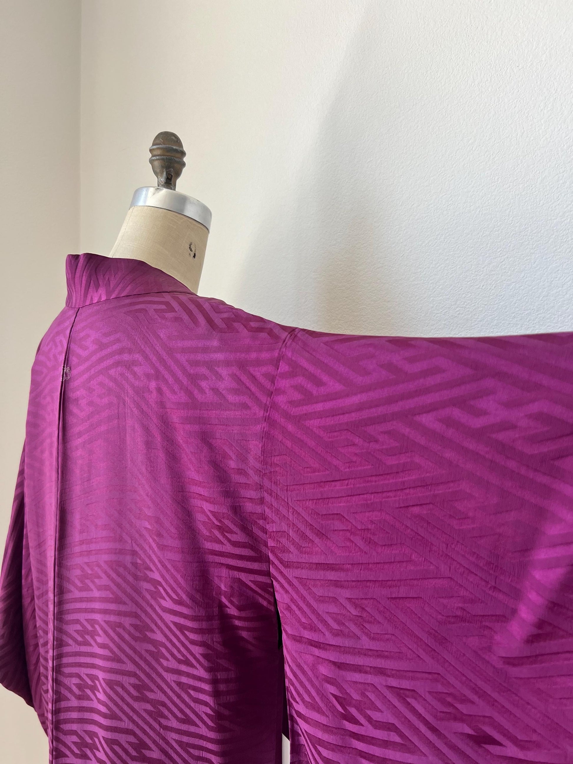 Antique Purple Silk Haori