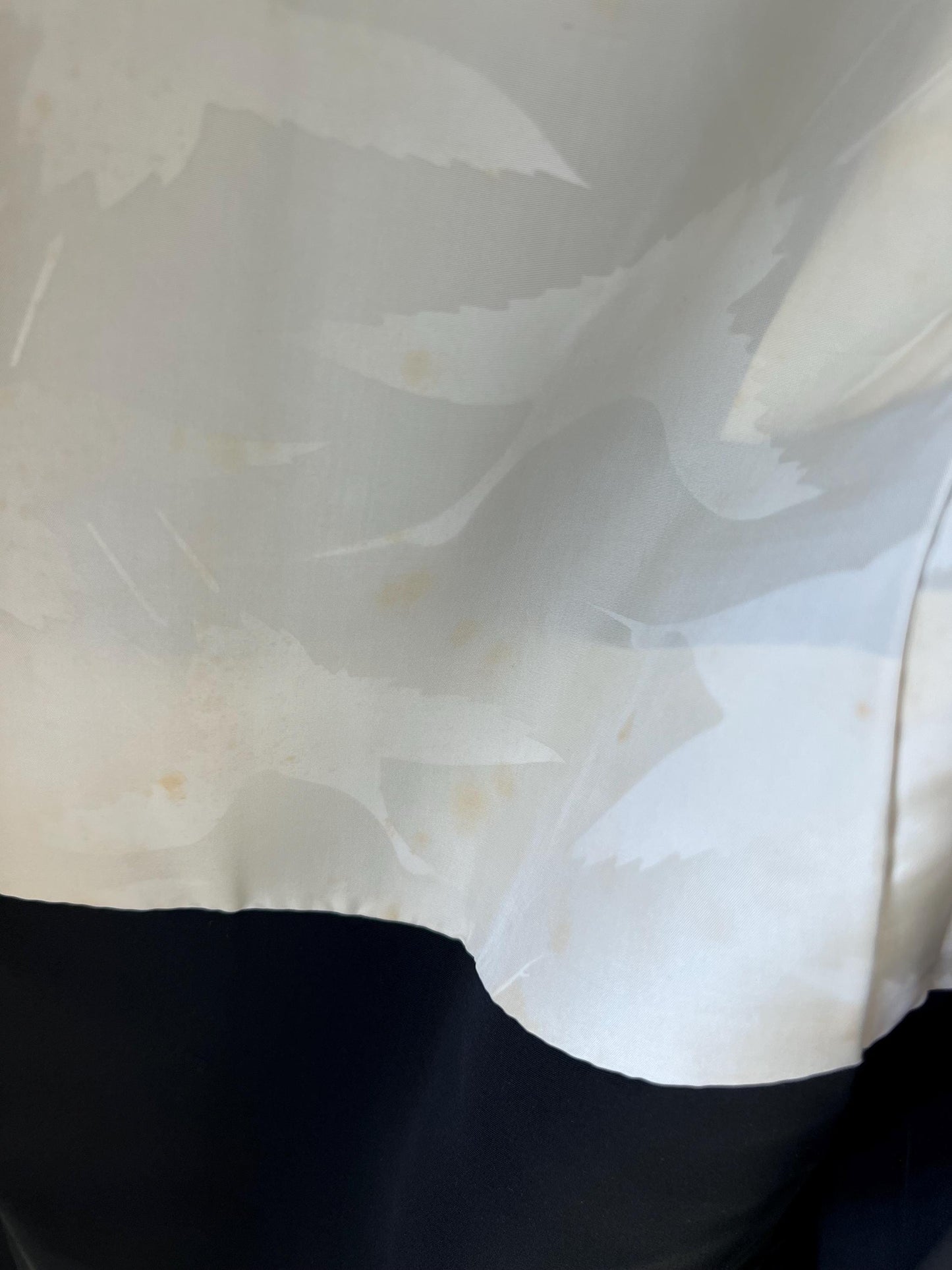 Antique Black Silk Haori | Butterfly