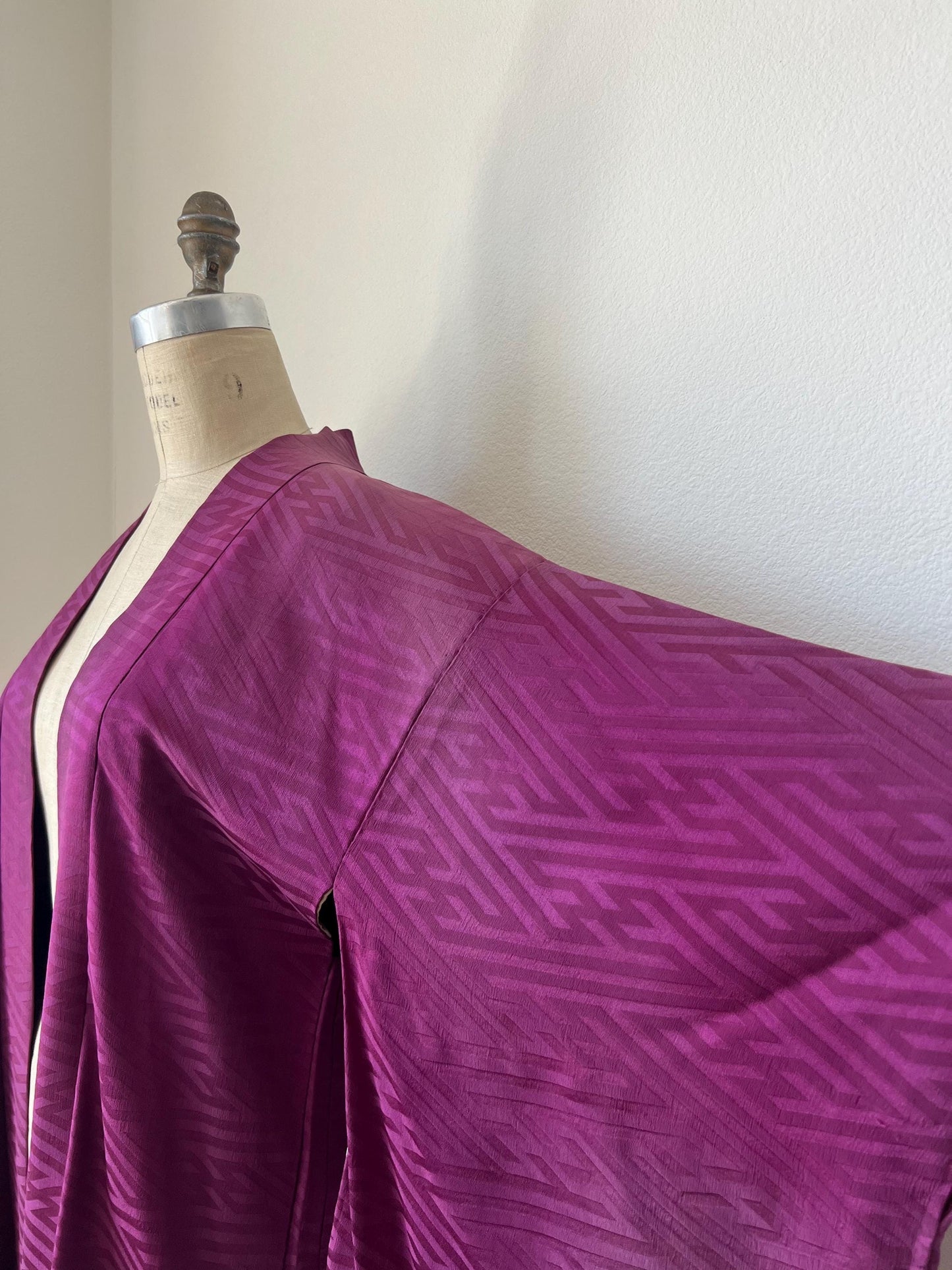 Antique Purple Silk Haori